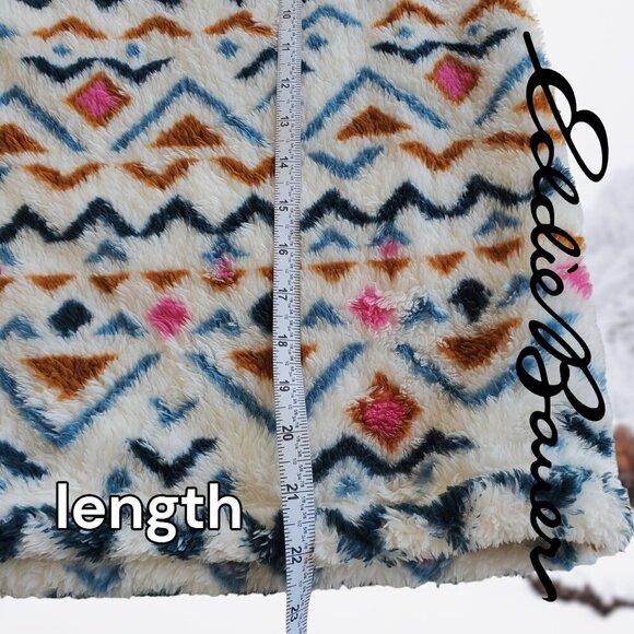 Eddie Bauer | Women's Ultra Soft Fleece 1/4 Zip Pullover Top | Cream | NWOT - Picture 7 of 9